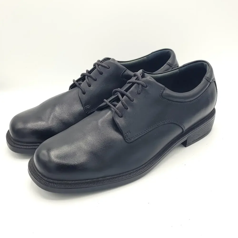 Rockport Black Leather Oxfords APM20311 men's size 8.5
